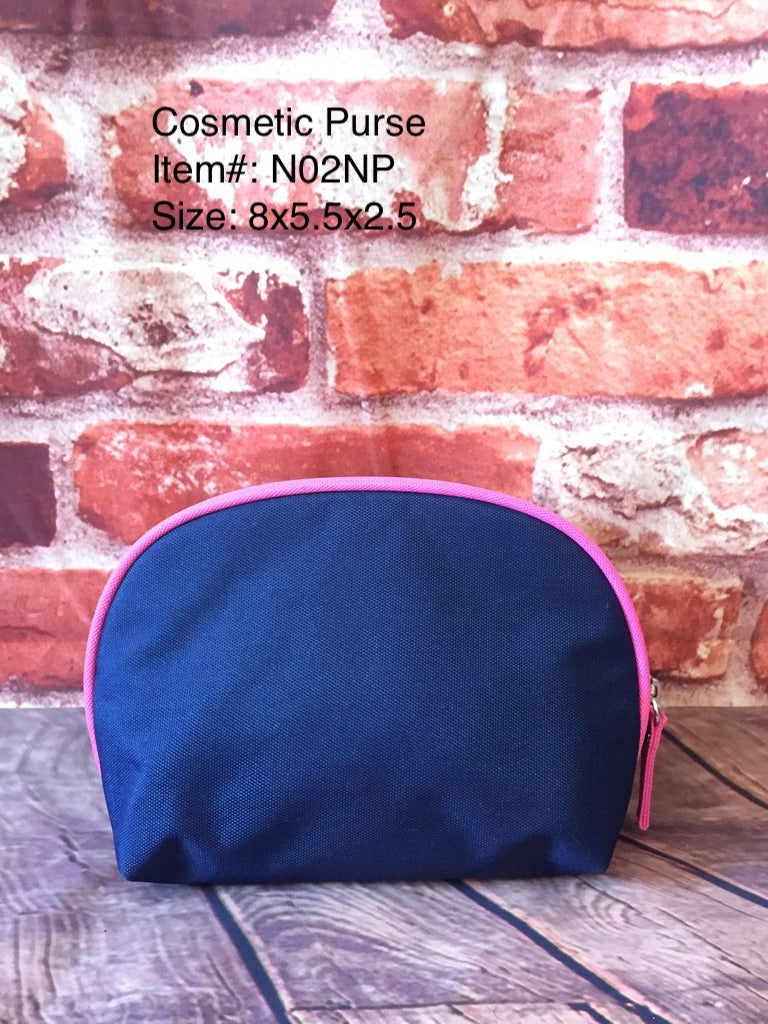 Cosmetic Purse/Navy Blue-N02NP