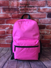 Load image into Gallery viewer, Backpack/Pink/ N06PB
