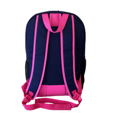 Load image into Gallery viewer, Backpack/Navy Blue and Pink/ N06NP
