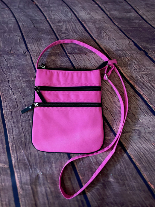 Pink Messenger Bag